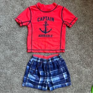 Captain Adorable swim set